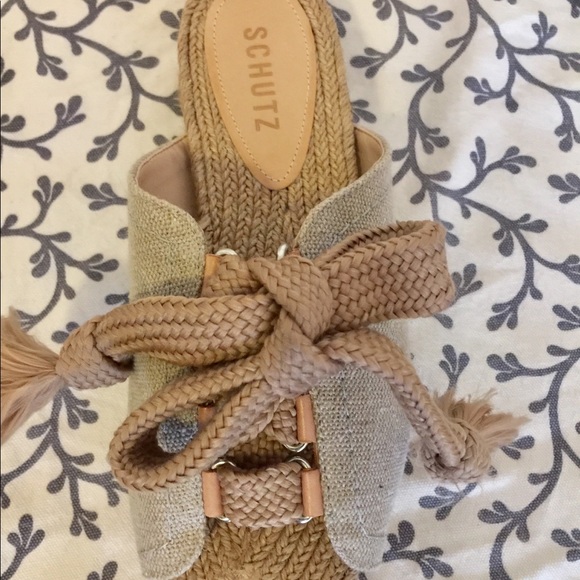 Espadrilles Schutz size 7.5 NEW - Picture 6 of 8